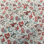 Under the Sea Princess Mermaid Printed Faux Leather Sheets