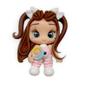 Lollipop Girl Clay Embellishment