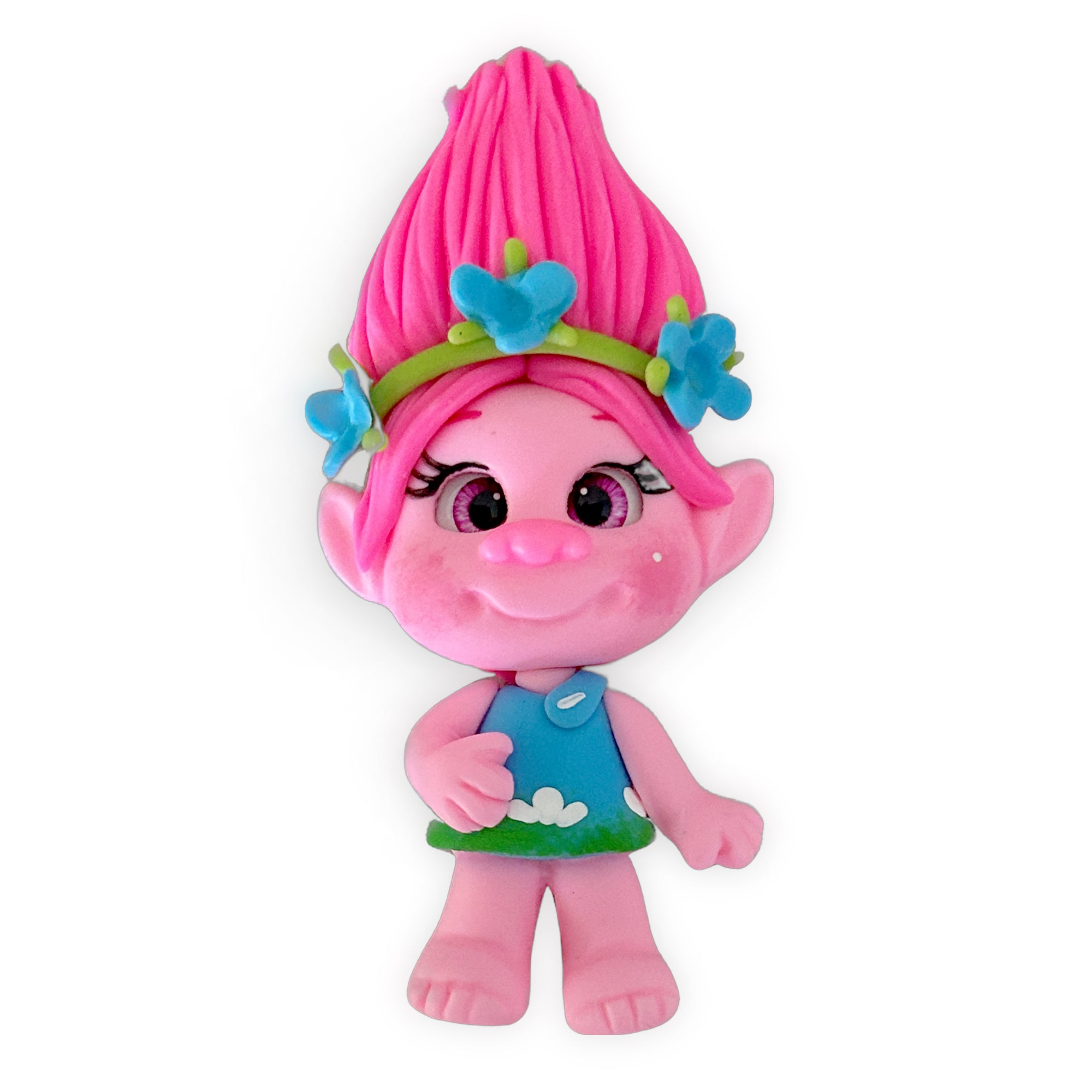 Pink Gnome Clay Embellishment