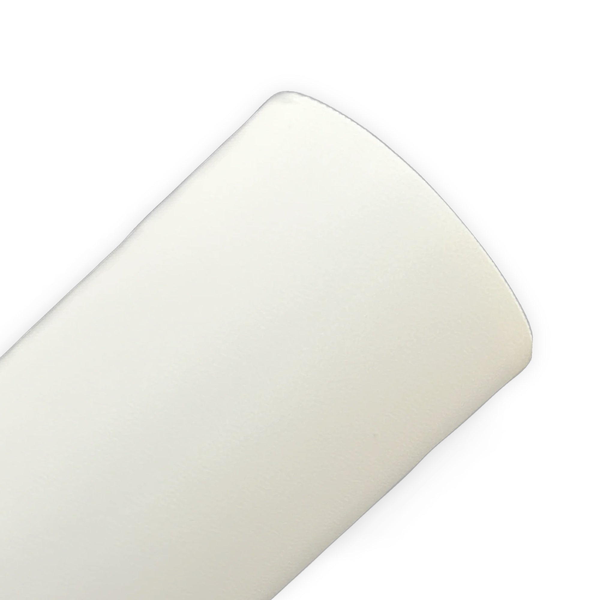 White Smooth Faux Leather Sheets