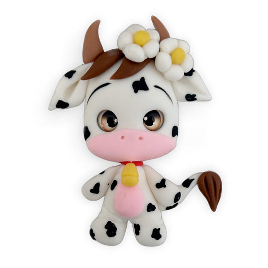 Cow Clay Embellishment
