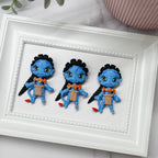 Avatar Girl Clay Embellishment