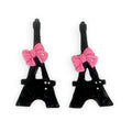 All Thing's Pink Tower (Set of 2) Clay Embellishment