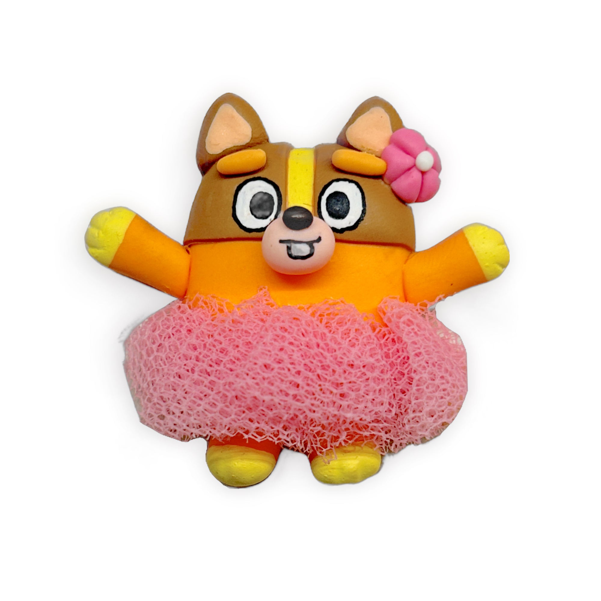 Pup Ballet Clay Embellishment