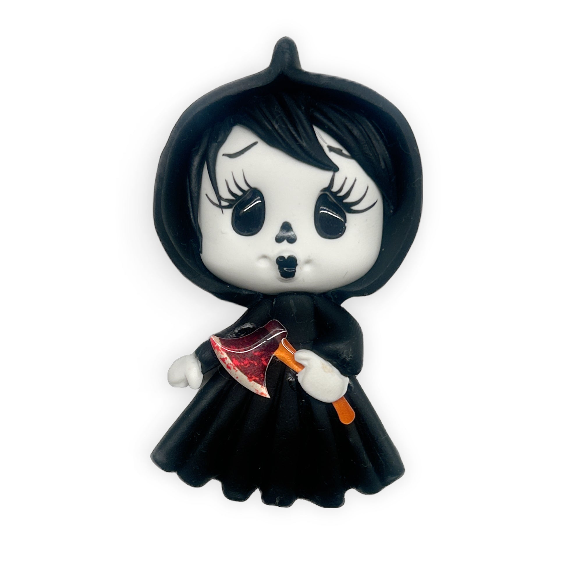 Halloween Skeleton Killer Clay Embellishment