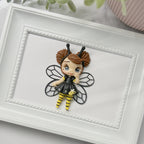 Bee Fairy Clay Embellishment