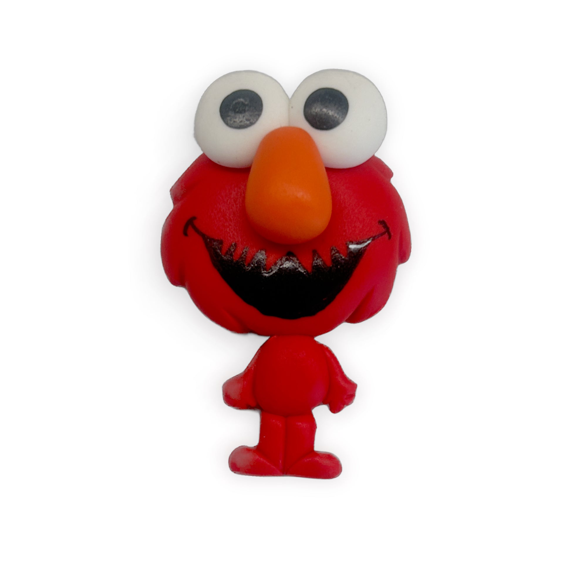 Street Friends Red Monster Clay Embellishment