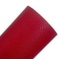 Burgundy Litchi Faux Leather Sheets