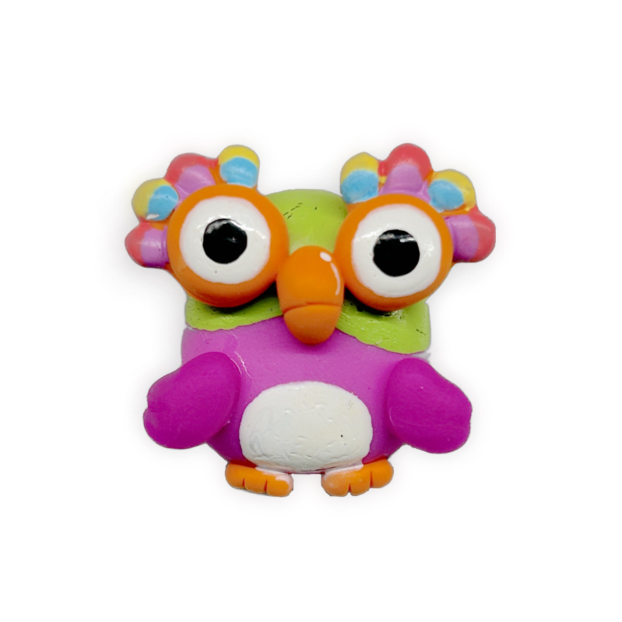 Owl Pup Toy Clay Embellishment
