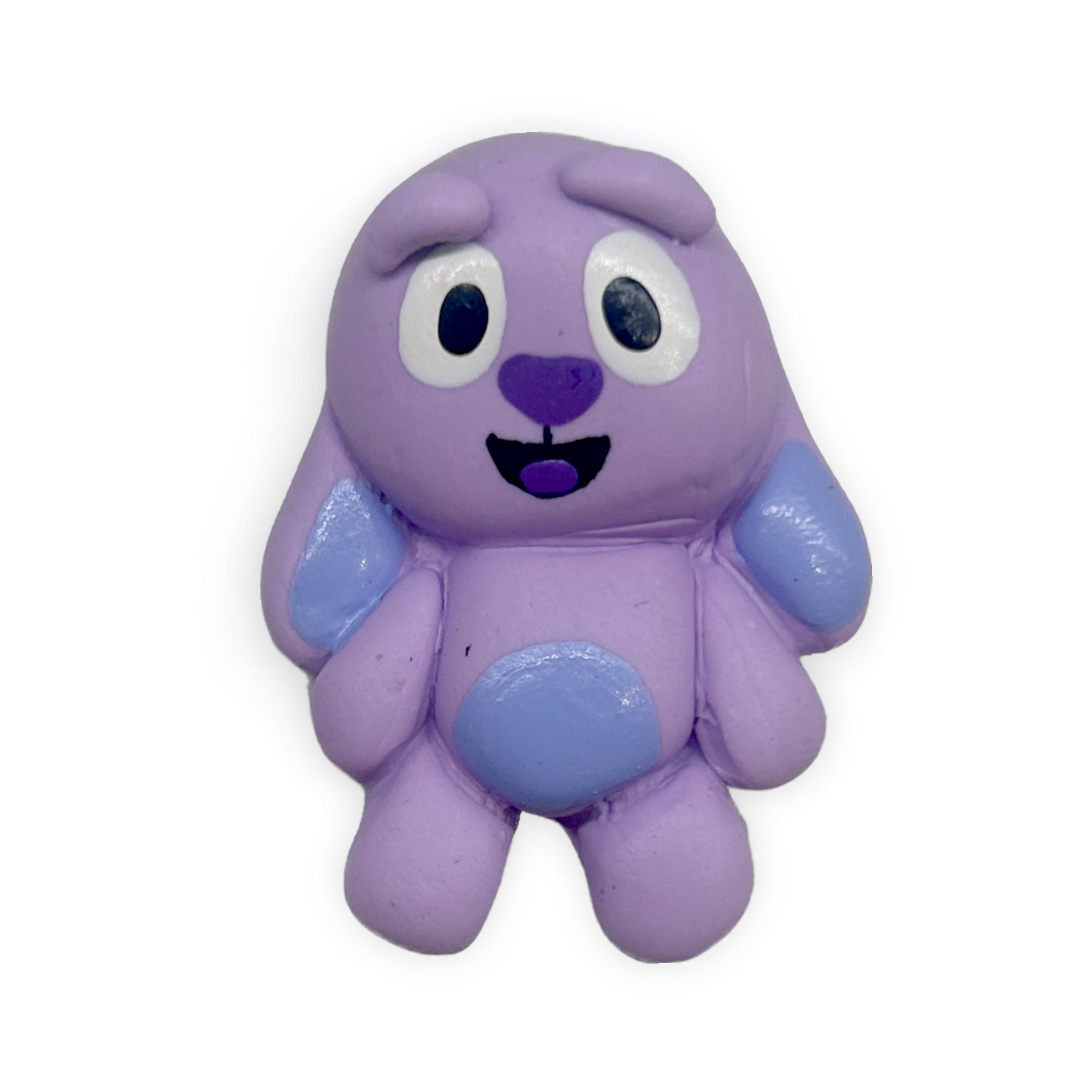 Pup Bunny Toy Clay Embellishment