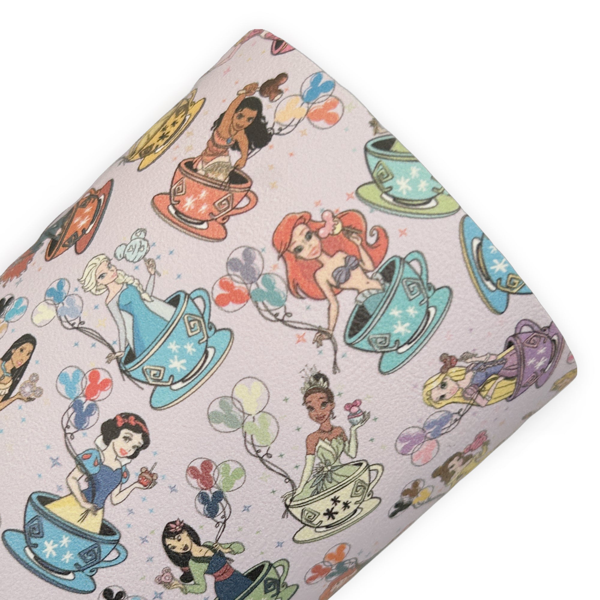 Princess Teacup Printed Faux Leather Sheets