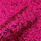 Magenta Classic Chunky Glitter Leather Sheets