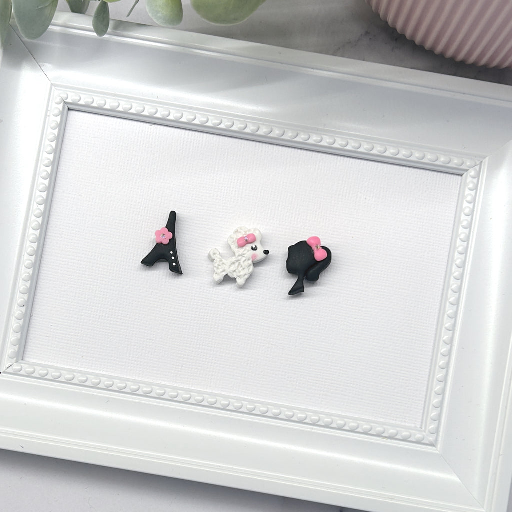 All Things Pink Miniature Bundle Clay Embellishment