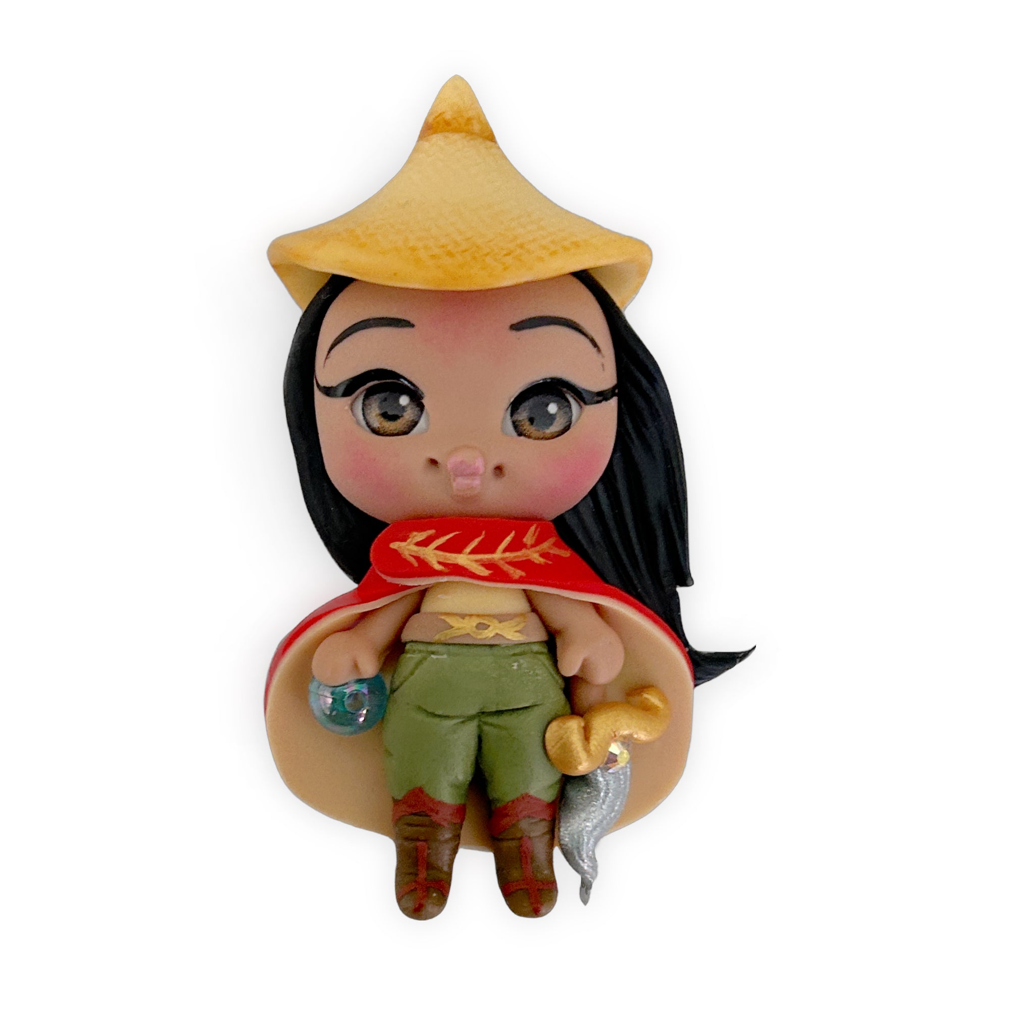 Dragon Princess Clay Embellishment