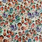 Water Monster Boy Printed Faux Leather Sheets