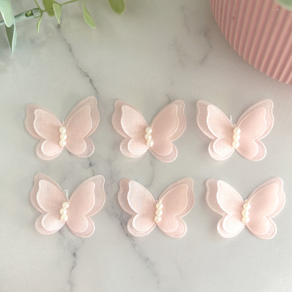 Sweet Butterflies (Pack of 6) Embellishments