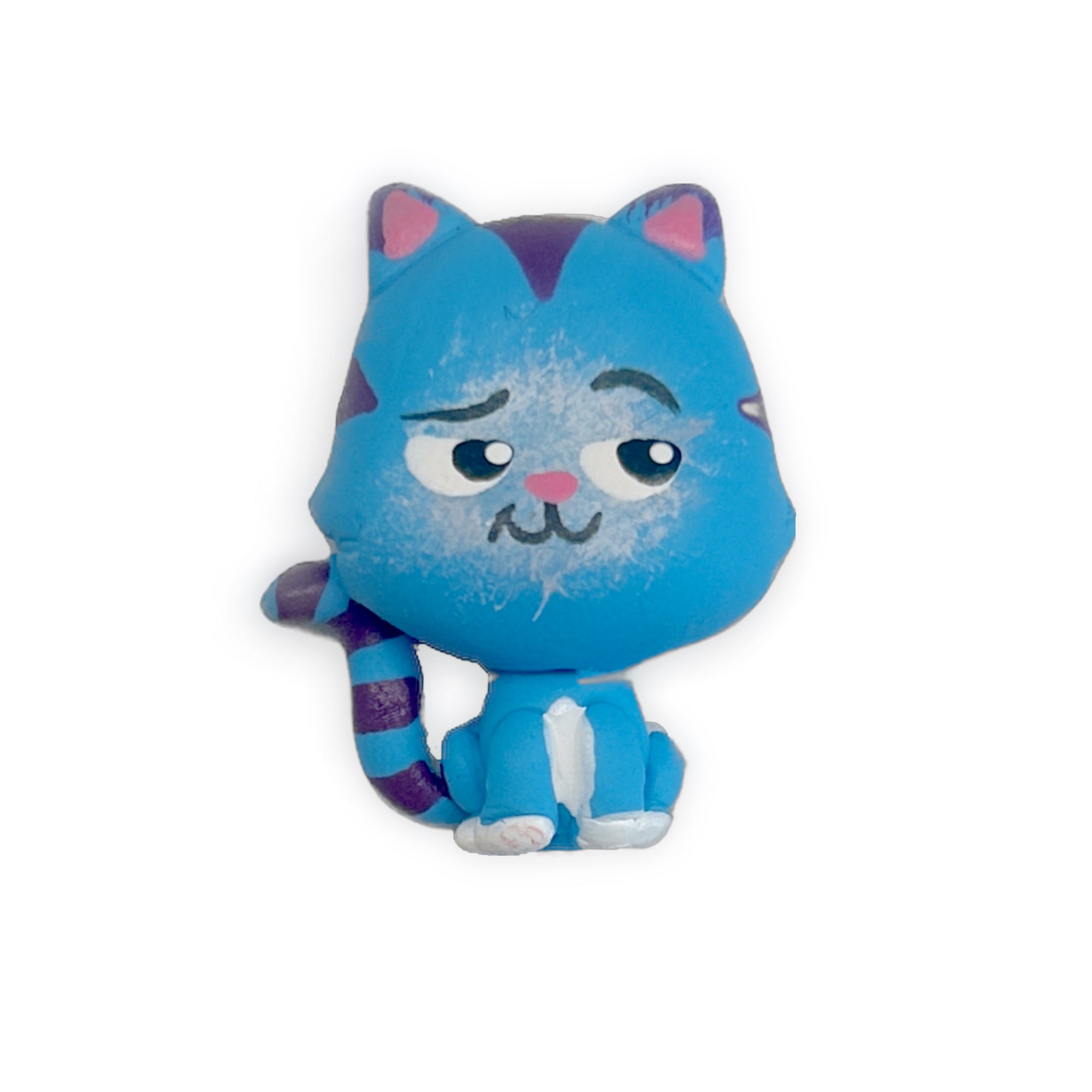 Sneaky Cat Kitty House Friend Clay Embellishment