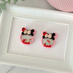 Mouse Love Shaker Clay Embellishment