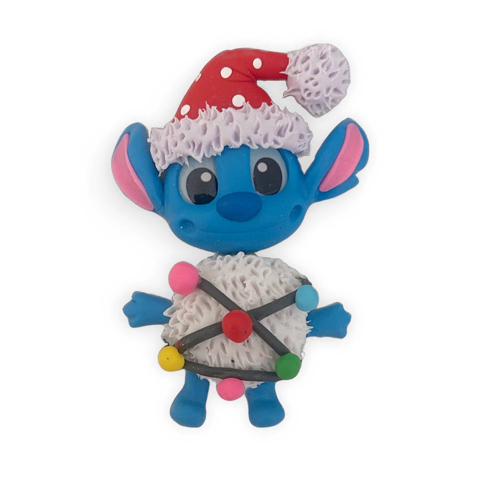 626 Christmas Lights Clay Embellishment