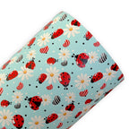 Ladybug Printed Faux Leather Sheets