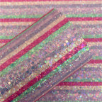 Sherbet Stripes Chunky Glitter Sheets