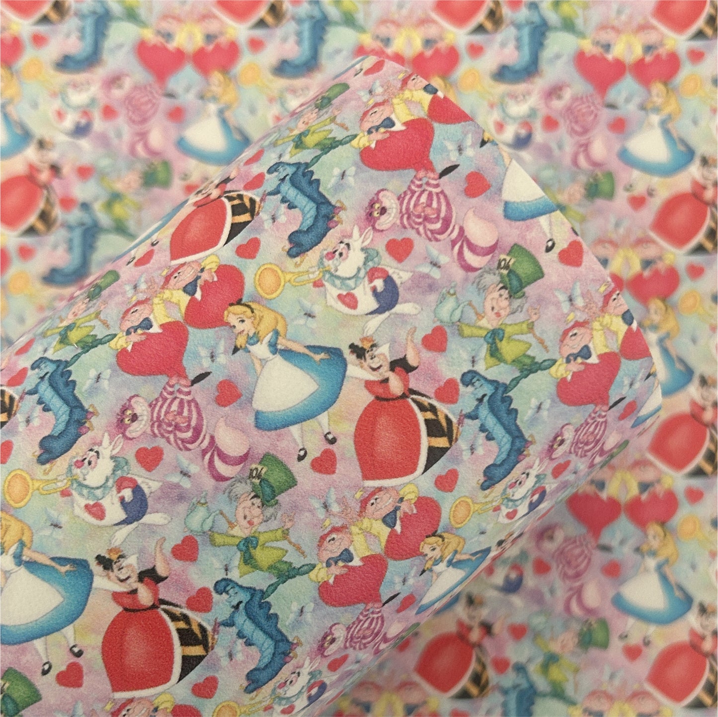 Running Late Printed Faux Leather Sheets