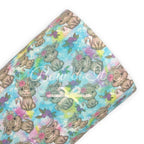 Highland Cow Printed Faux Leather Sheets