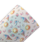 Summer Fun Printed Faux Leather Sheets