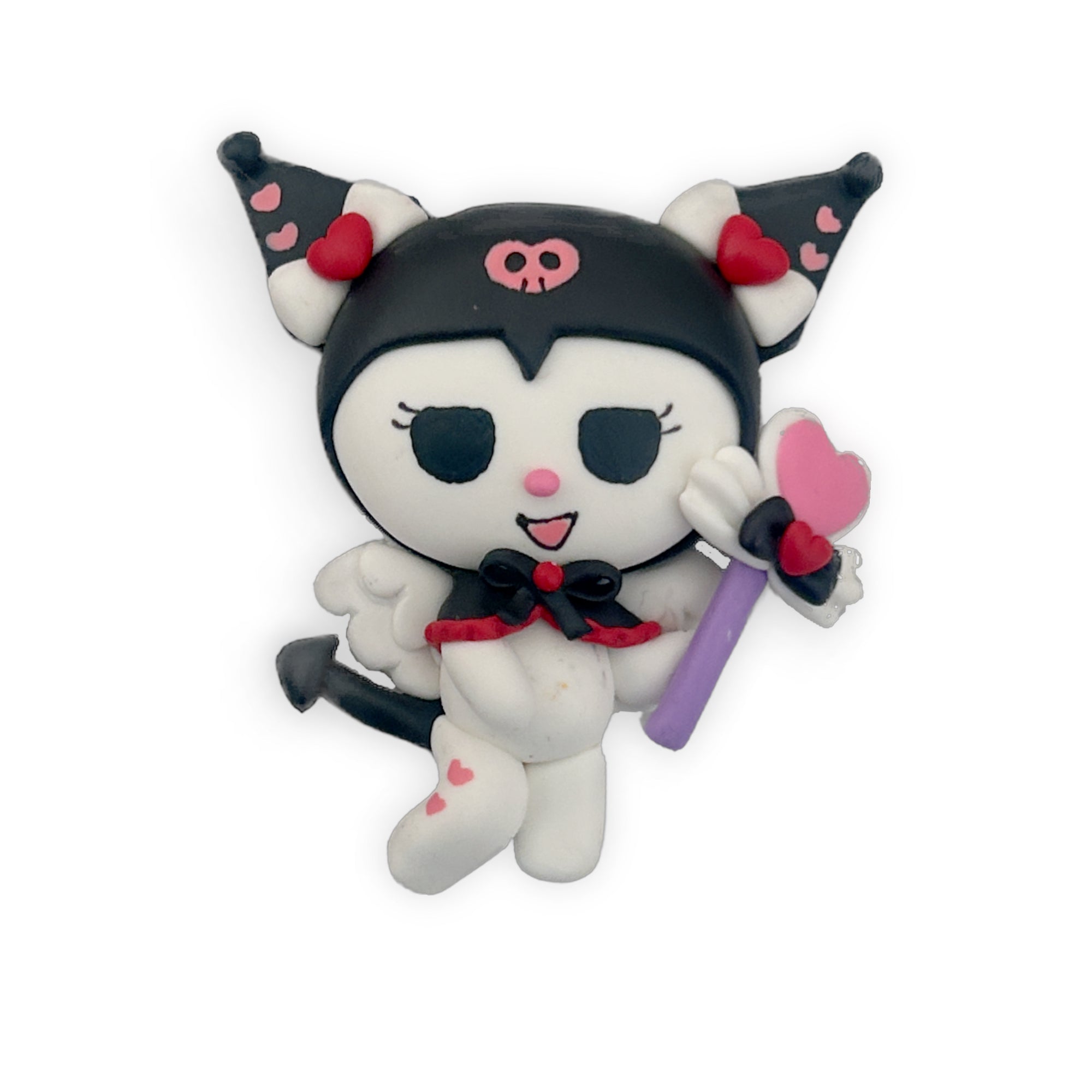 Punk Angel Kitty Friend Clay Embellishment