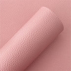 Dusty Pink Pearl Litchi Faux Leather Sheets