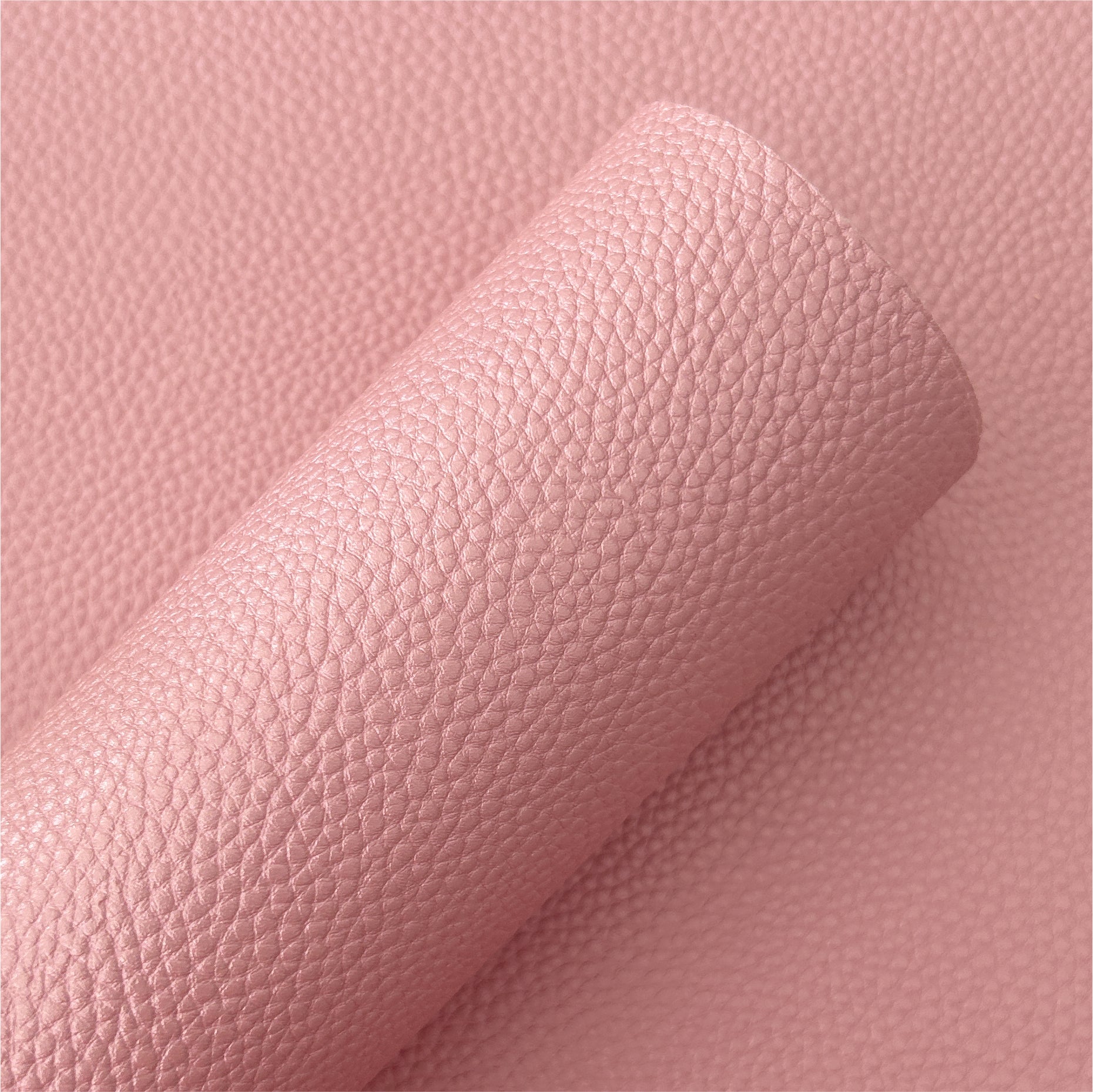 Dusty Pink Pearl Litchi Faux Leather Sheets