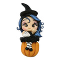 Halloween Witch and Ghost Clay Embellishment