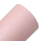 Dusty Pink Pearl Litchi Faux Leather Sheets
