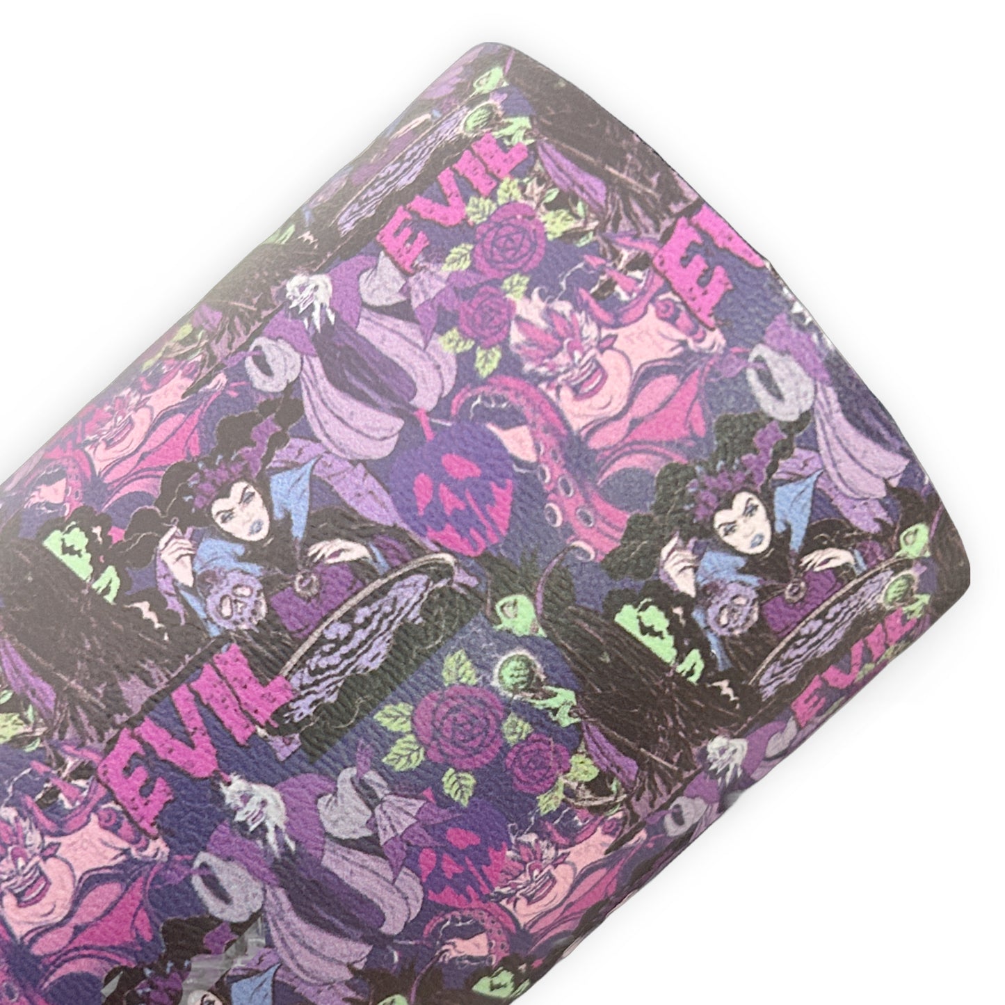 Evil Printed Faux Leather Sheets