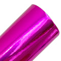 Dark Pink Mirror Faux Leather Sheets