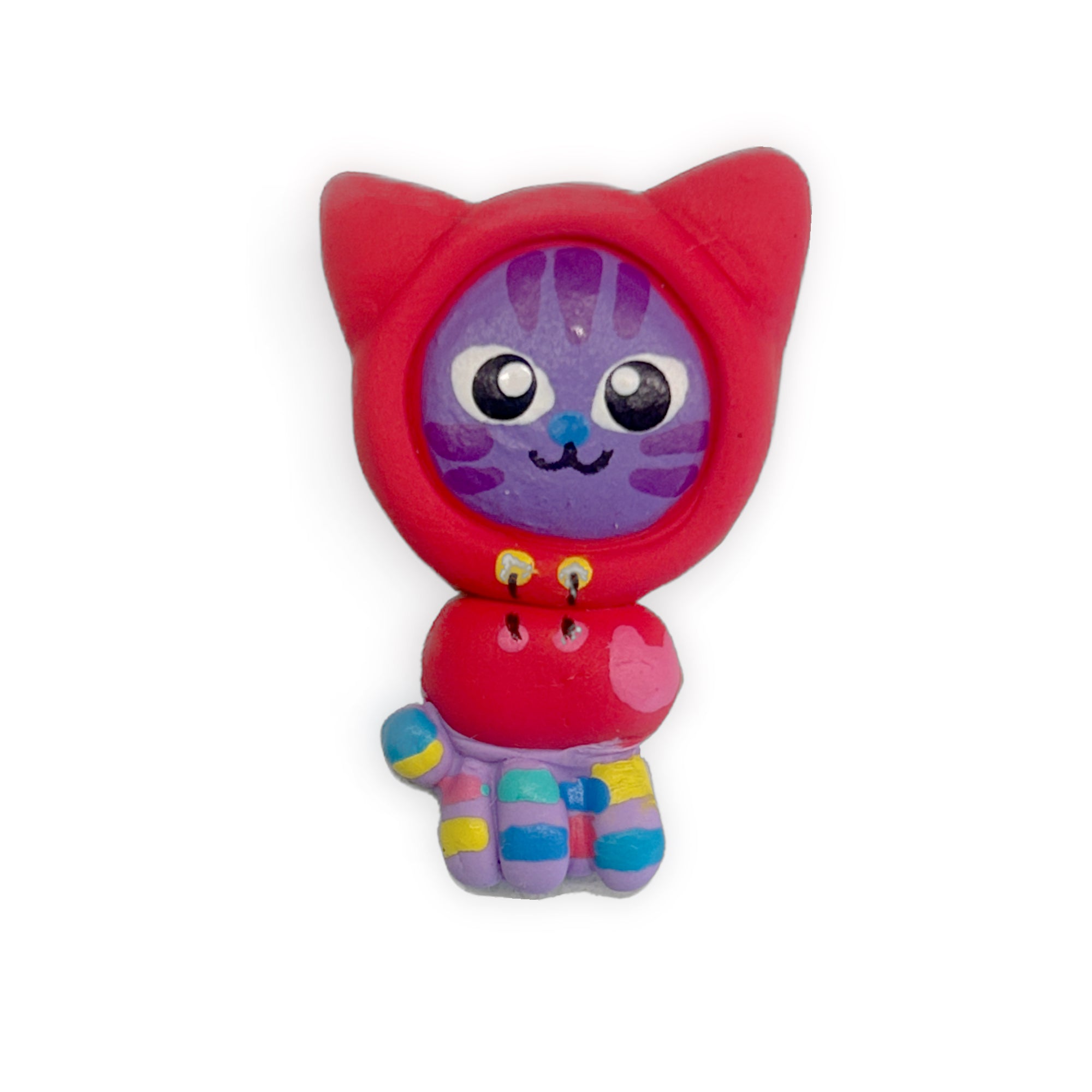 DJ Cat Kitty House Friend Clay Embellishment