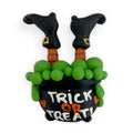 Trick or Treat Halloween Clay Embellishment