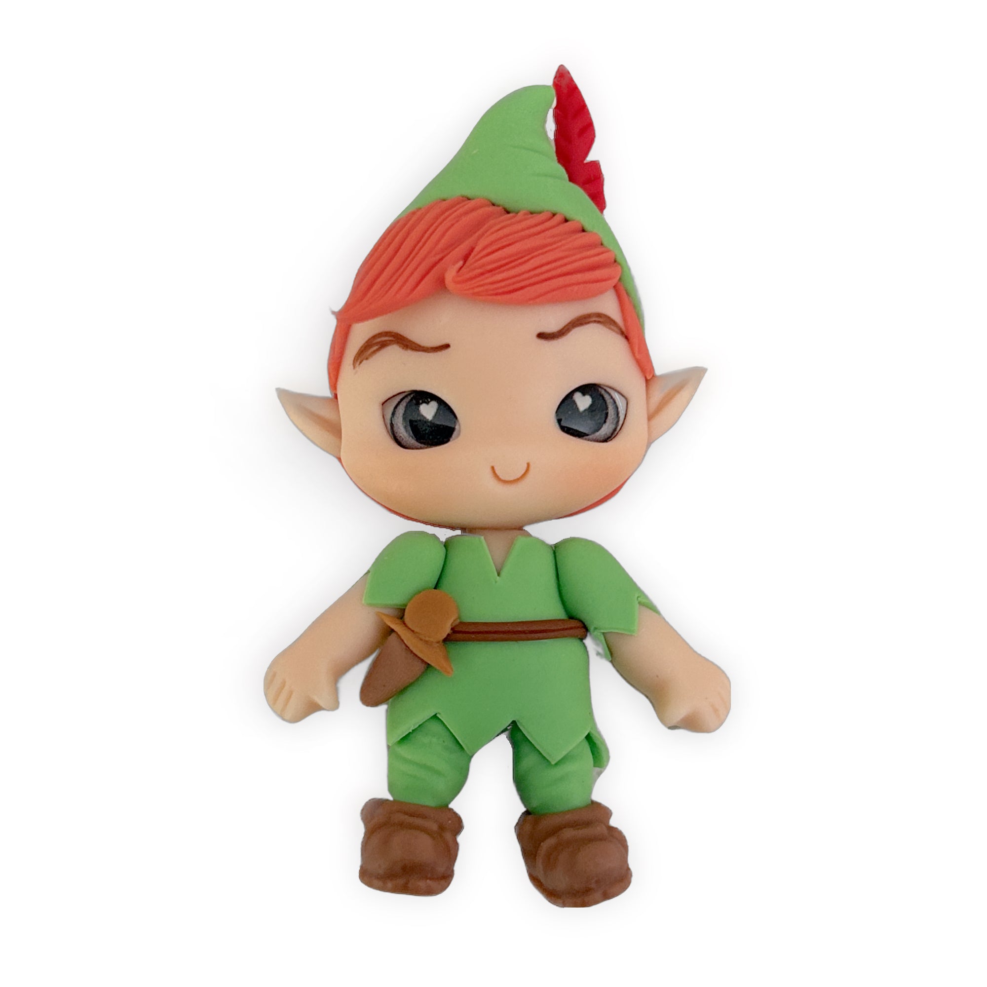 Flying Boy Clay Embellishment