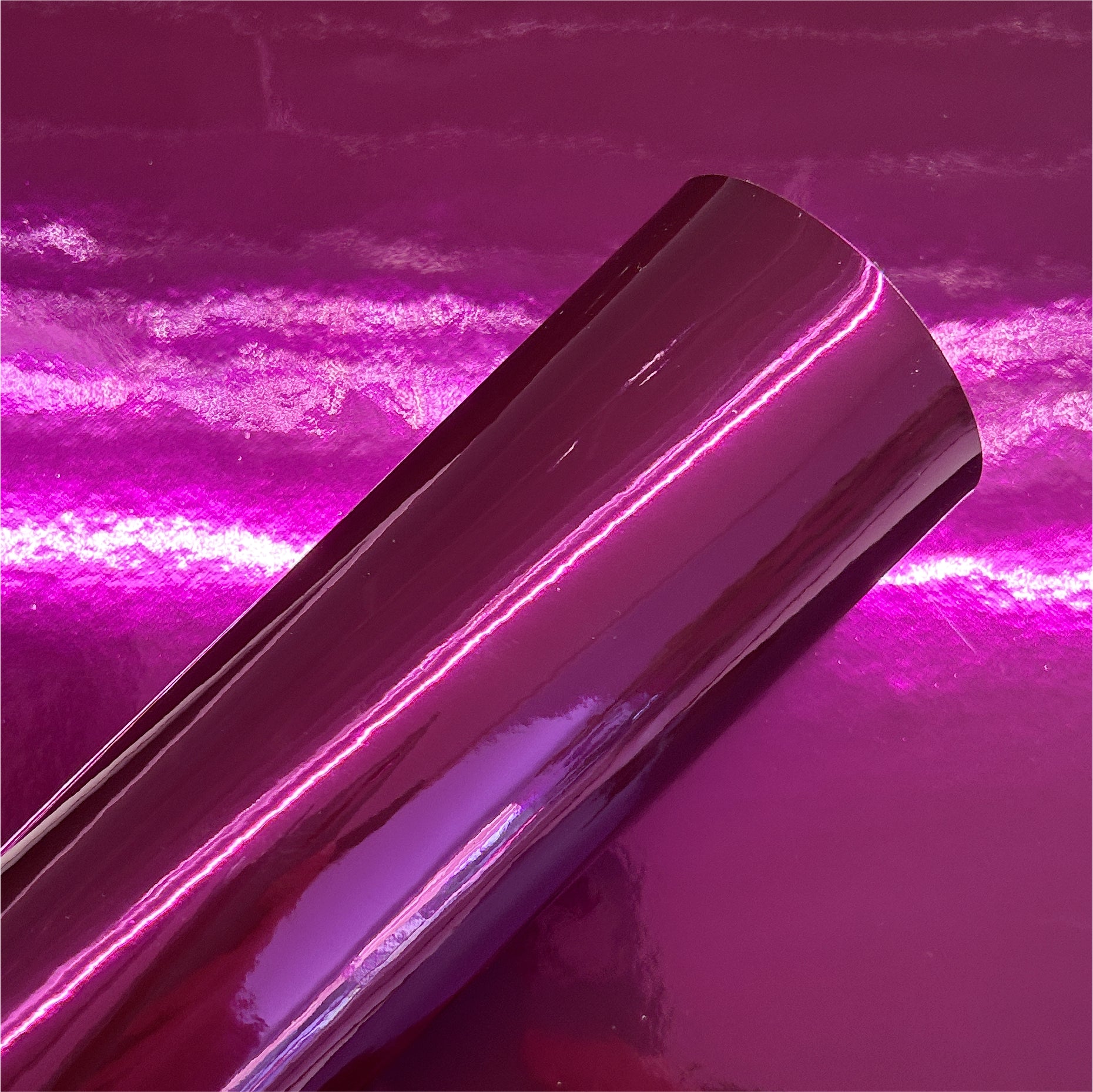 Purple Mirror Faux Leather Sheets