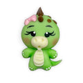 Green Dinosaur Clay Embellishment