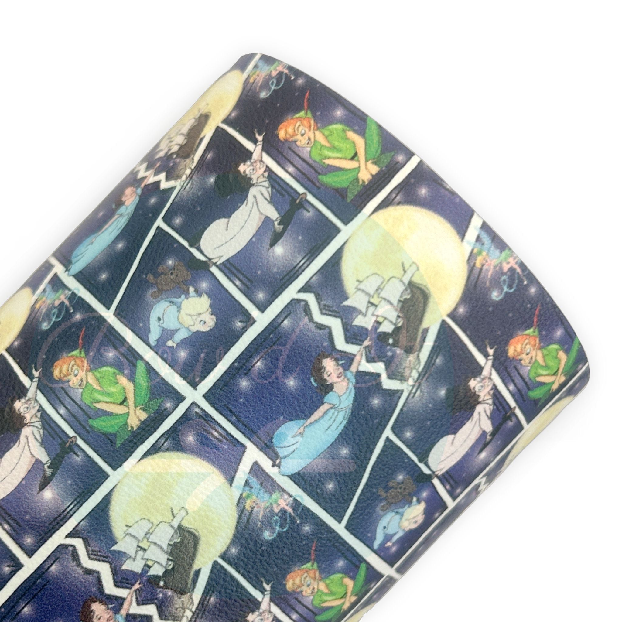 Flying Boy Printed Faux Leather Sheets