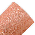 Cantaloupe Pastel Chunky Glitter Sheets