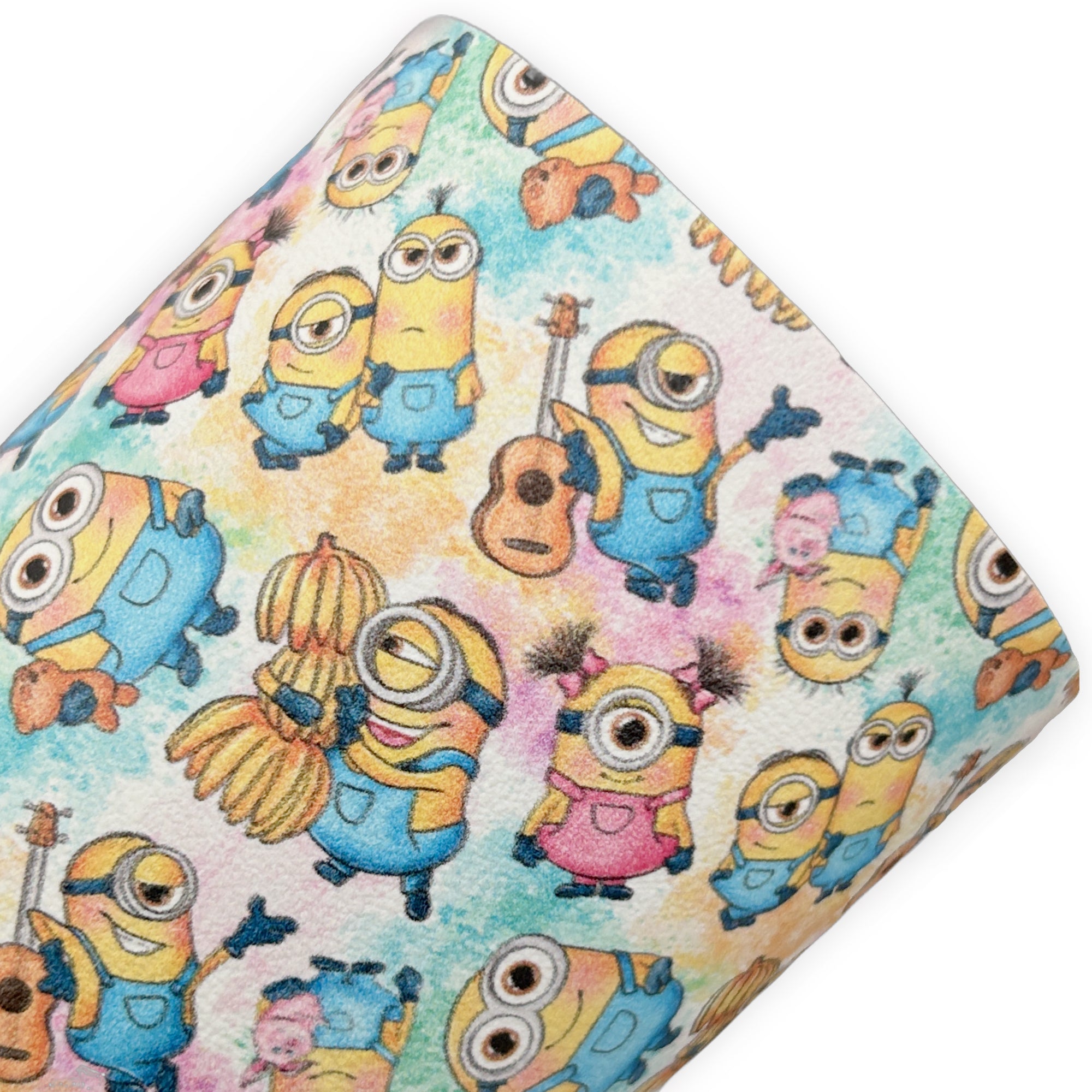 Yellow Guys Printed Faux Leather Sheets
