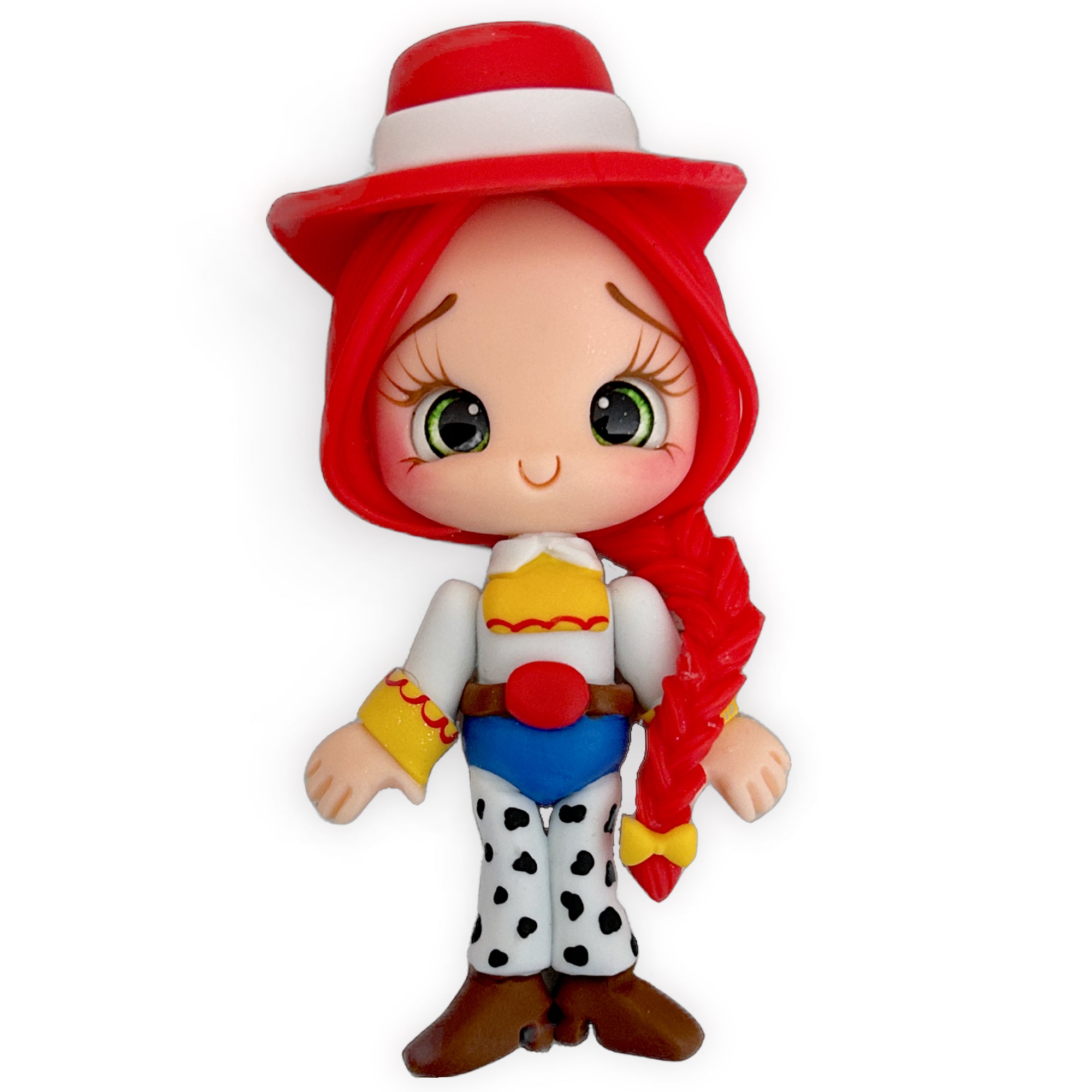 Toy Cowgirl Clay Embellishment
