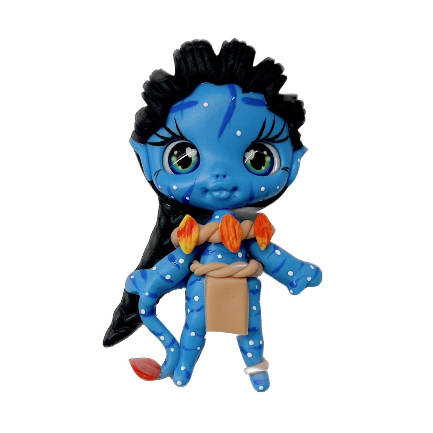 Avatar Girl Clay Embellishment
