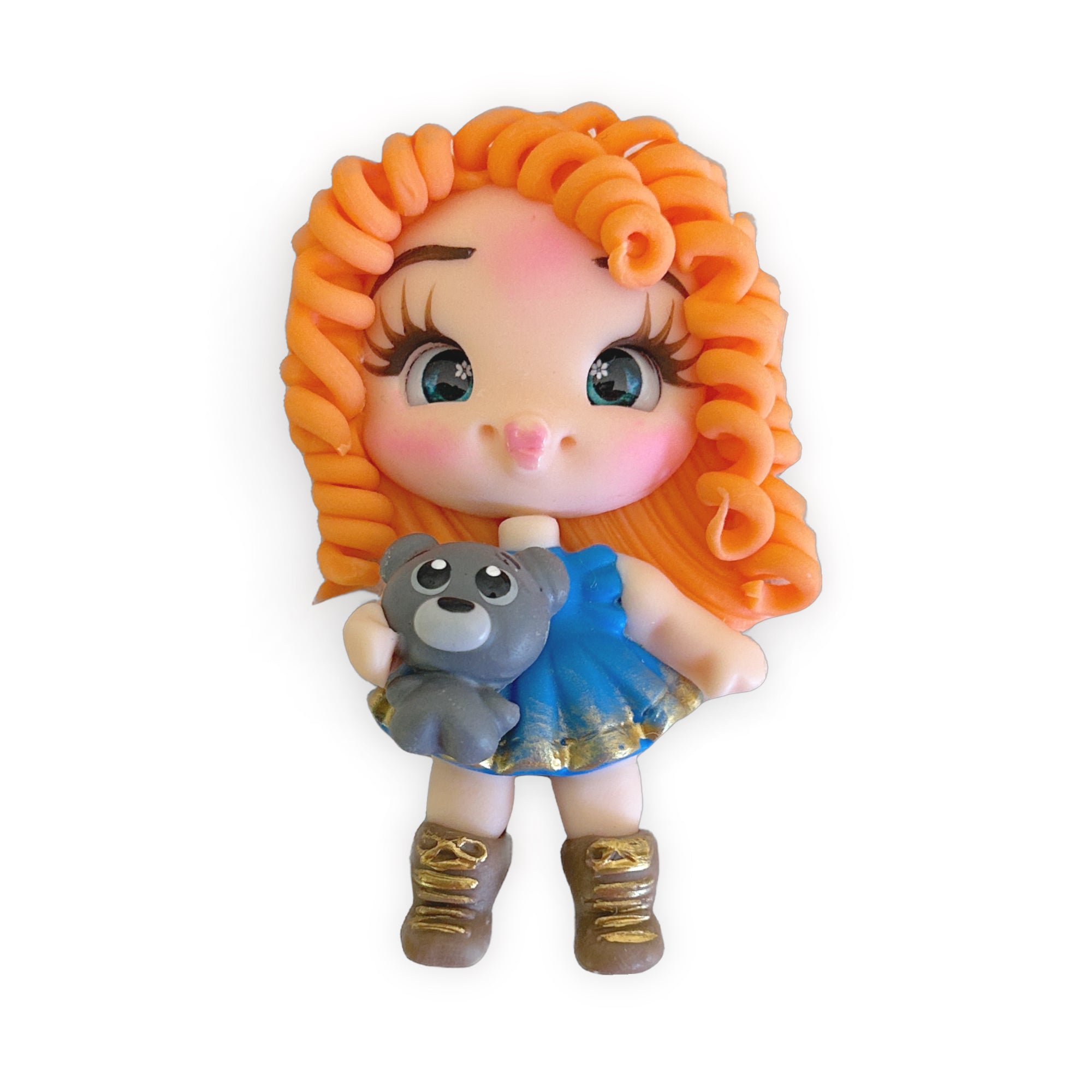 Red Hair Princess Series 1 Clay Embellishment