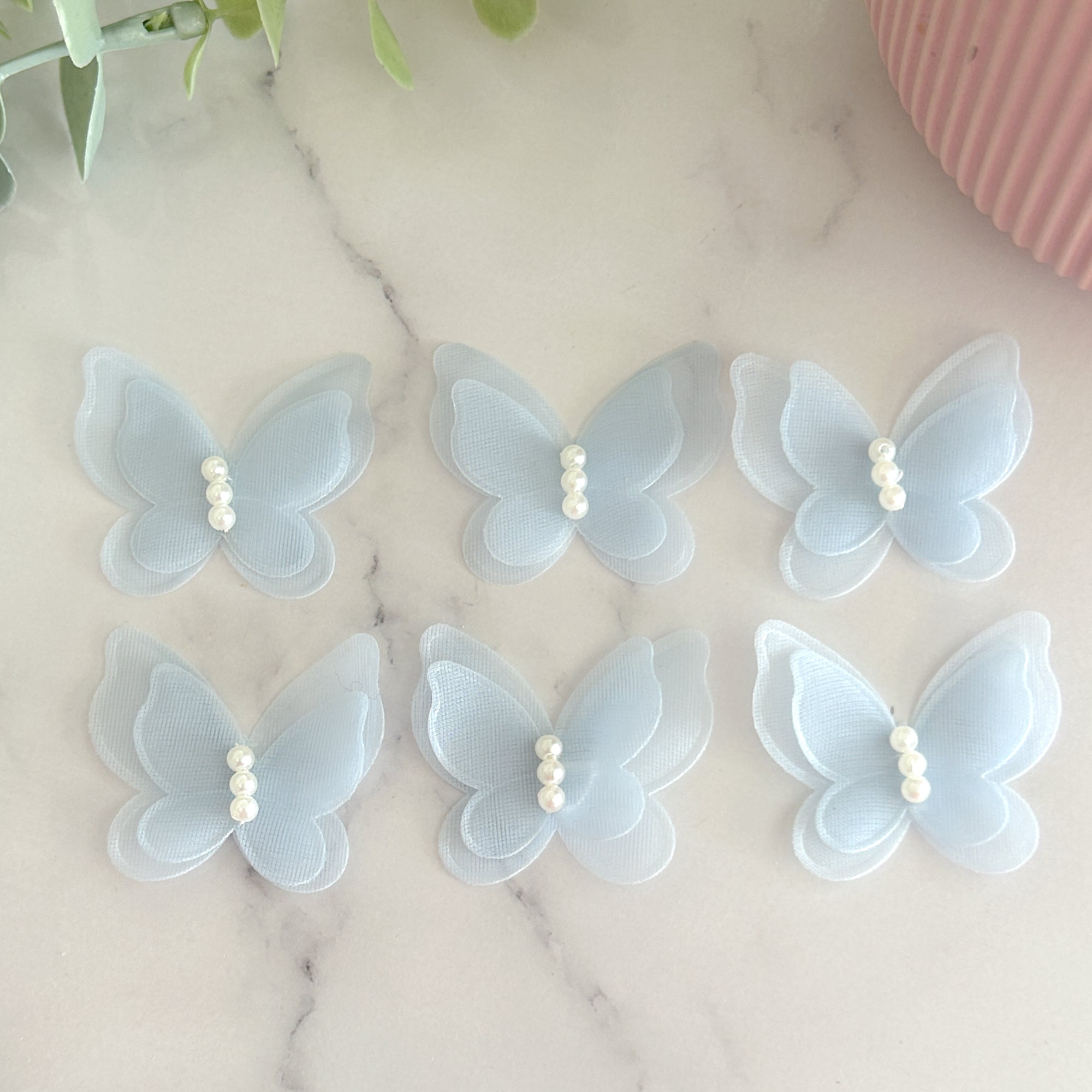 Sweet Butterflies (Pack of 6) Embellishments